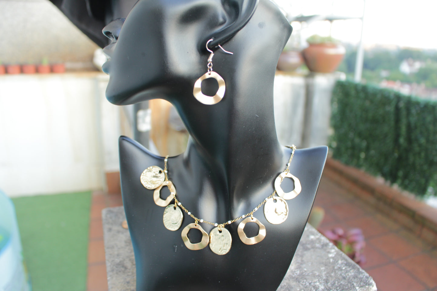 Collar e pendientes